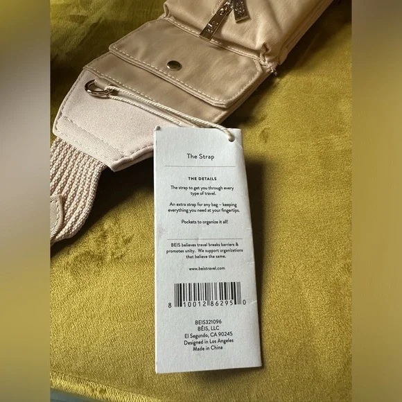 NWT BÉIS The Survival Strap in Beige - Limited Edition - Picture 2 of 2